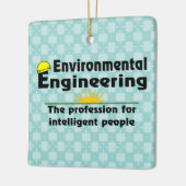 環境エンジニアリング天才 セラミックオーナメント (左)