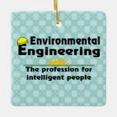 環境エンジニアリング天才 セラミックオーナメント (正面)