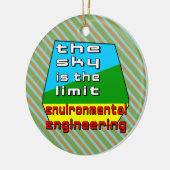 環境エンジニアリング限界 セラミックオーナメント (左)