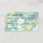 環境コンサルタントの静穏 名刺 (裏面)