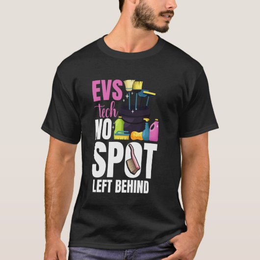 環境サービス技術者 EVS テック エッセンシア Tシャツ (正面)