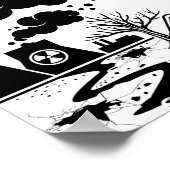 環境ストップへの悪影響 ポスター (角)