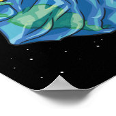 環境ストップ汚染 ポスター (角)