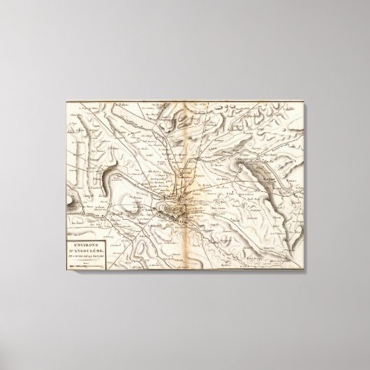 環境ダンゴレメ キャンバスプリント (正面)