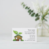 環境デザイン名刺 名刺 (スタンド正面)