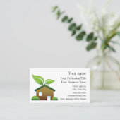 環境デザイン名刺 名刺 (スタンド正面)