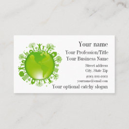 環境デザイン名刺 名刺