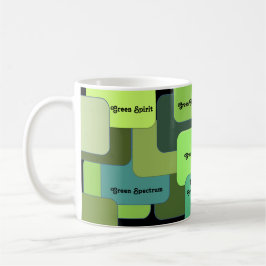 環境フレンドリー動機抽象芸術 コーヒーマグカップ