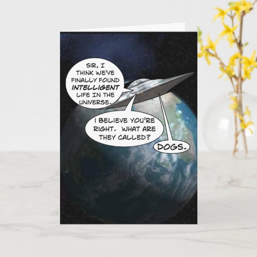 環境ユーモアカード カード (黄色い花)