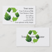 環境リサイクルデザイン名刺 名刺 (正面/裏面)