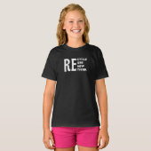 環境リサイクル再利用リニューアル Tシャツ (正面フル)