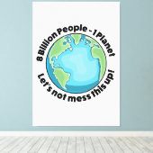 環境ロゴ キャンバスプリント (インサイチュ (ウッドフロア))