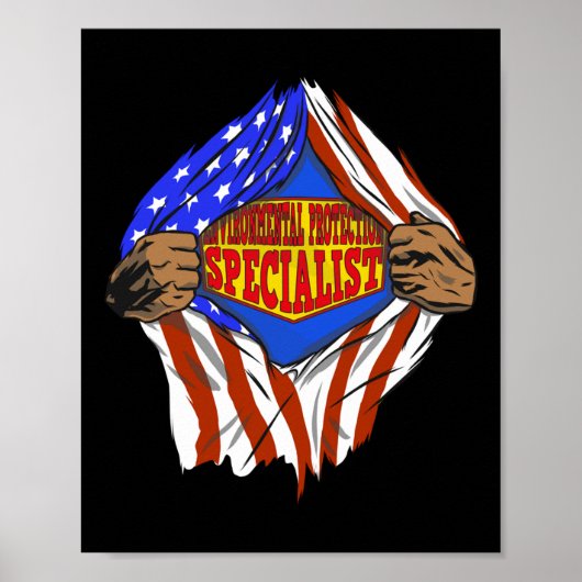 環境保おもしろいすごい護スペシャリストHe ポスター (正面)