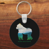 環境保保護護環境を守る キーホルダー (正面)