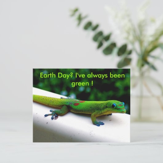 環境保全ユーモア ポストカード (スタンド正面)