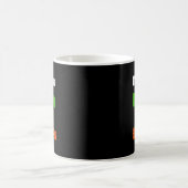 環境保護のための面白いフレーズ アルコール コーヒーマグカップ (中央)