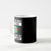 環境保護グピー コーヒーマグカップ (正面左)