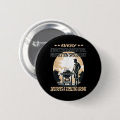 環境保護スペシャリストおもしろいBbqシェフ 缶バッジ (正面&裏面)