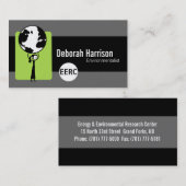 環境保護主義の名刺 名刺 (正面/裏面)