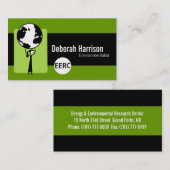 環境保護主義の名刺 名刺 (正面/裏面)