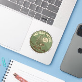 環境保護主義者の植物愛好家のための双眼鏡 シール (ノートパソコンとiPhone)