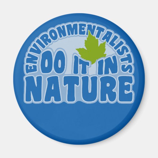 環境保護主義者の磁石 マグネット (正面)