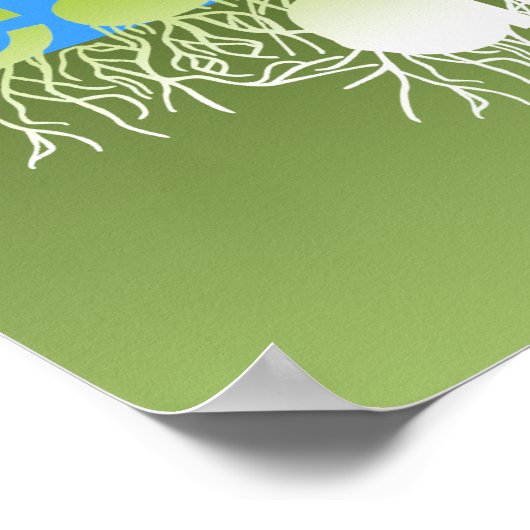 環境保護主義者は未来の世代のためにそれを行う ポスター (角)