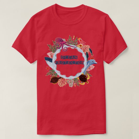 環境保護惑星2を救う Tシャツ (デザイン正面)