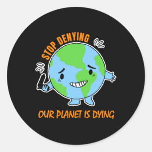 環境保護気候変動Climate Pr ラウンドシール
