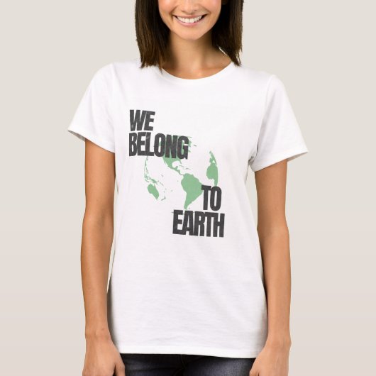 環境保護論者ティー Tシャツ (正面)