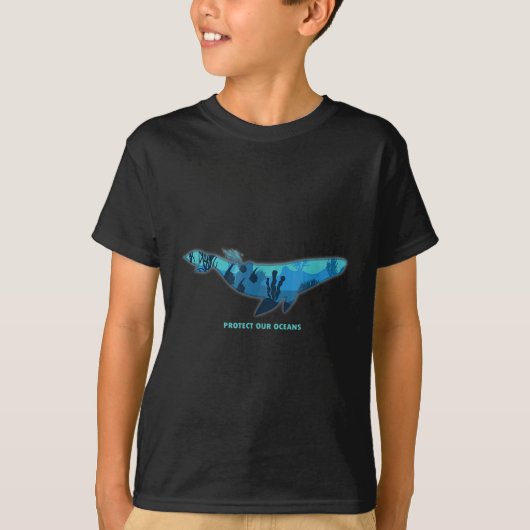 環境保護、気候保護 Tシャツ (正面)