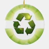 環境問題のオーナメント セラミックオーナメント (裏面)