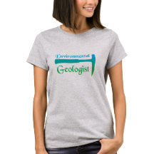 環境地質学者Tシャツ