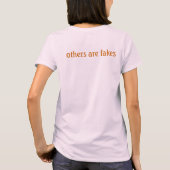環境実在主義者はビーガン Tシャツ (裏面)
