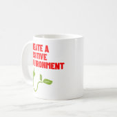 環境引用文  コーヒーマグカップ (正面左)