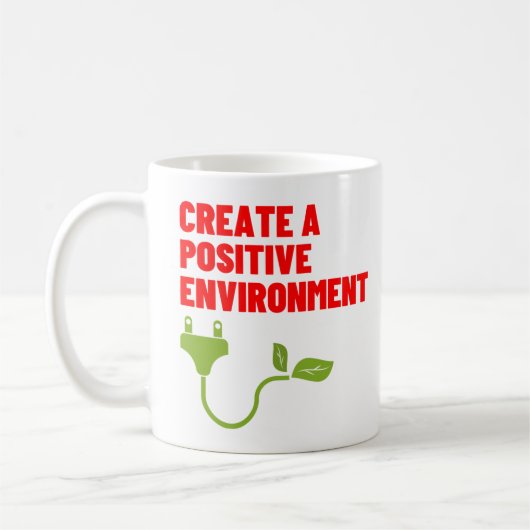 環境引用文  コーヒーマグカップ (左)