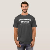 環境技術者ゾンビ戦闘機 Tシャツ (正面フル)