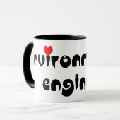 環境技術者ハート マグカップ (正面左)