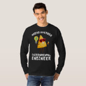環境技術者・環境科学W Tシャツ (正面フル)