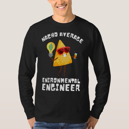 環境技術者・環境科学W Tシャツ (正面)