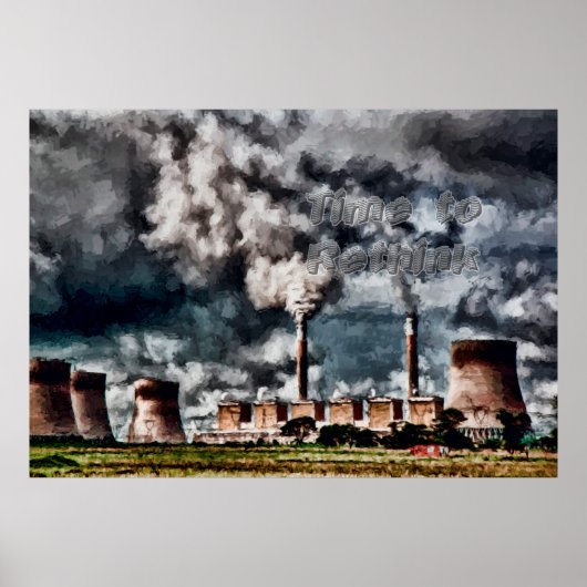 環境汚染 ポスター (正面)