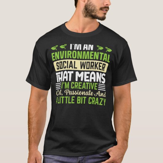 環境社会人職業環境 Tシャツ (正面)