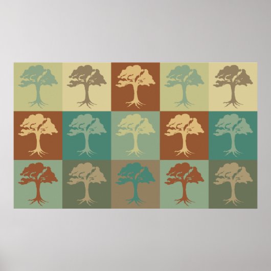 環境科学ポップ・アートの芸術 ポスター (正面)