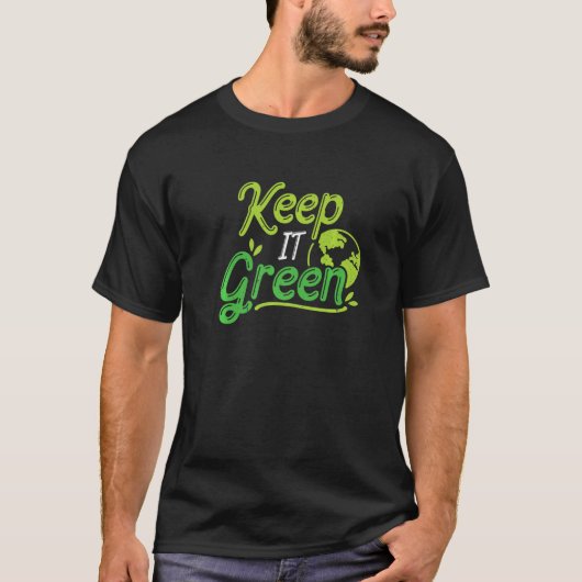 環境科学保者環境 Tシャツ (正面)