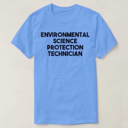 環境科学保護技術者 Tシャツ (デザイン正面)