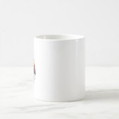 環境耳に惑星B救がない救。 コーヒーマグカップ (中央)