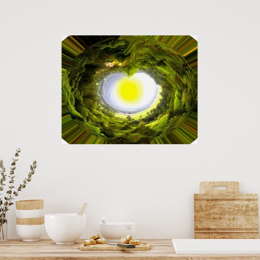 環境芸術 ポスター (キッチン)