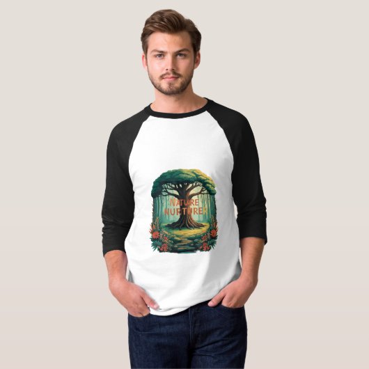 環境認識度 Tシャツ (正面フル)