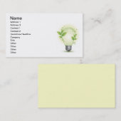 環境電球3 名刺 (正面/裏面)