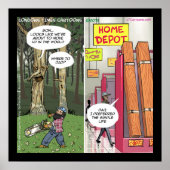 環境:上向き移動樹のポスおもしろいター ポスター (正面)